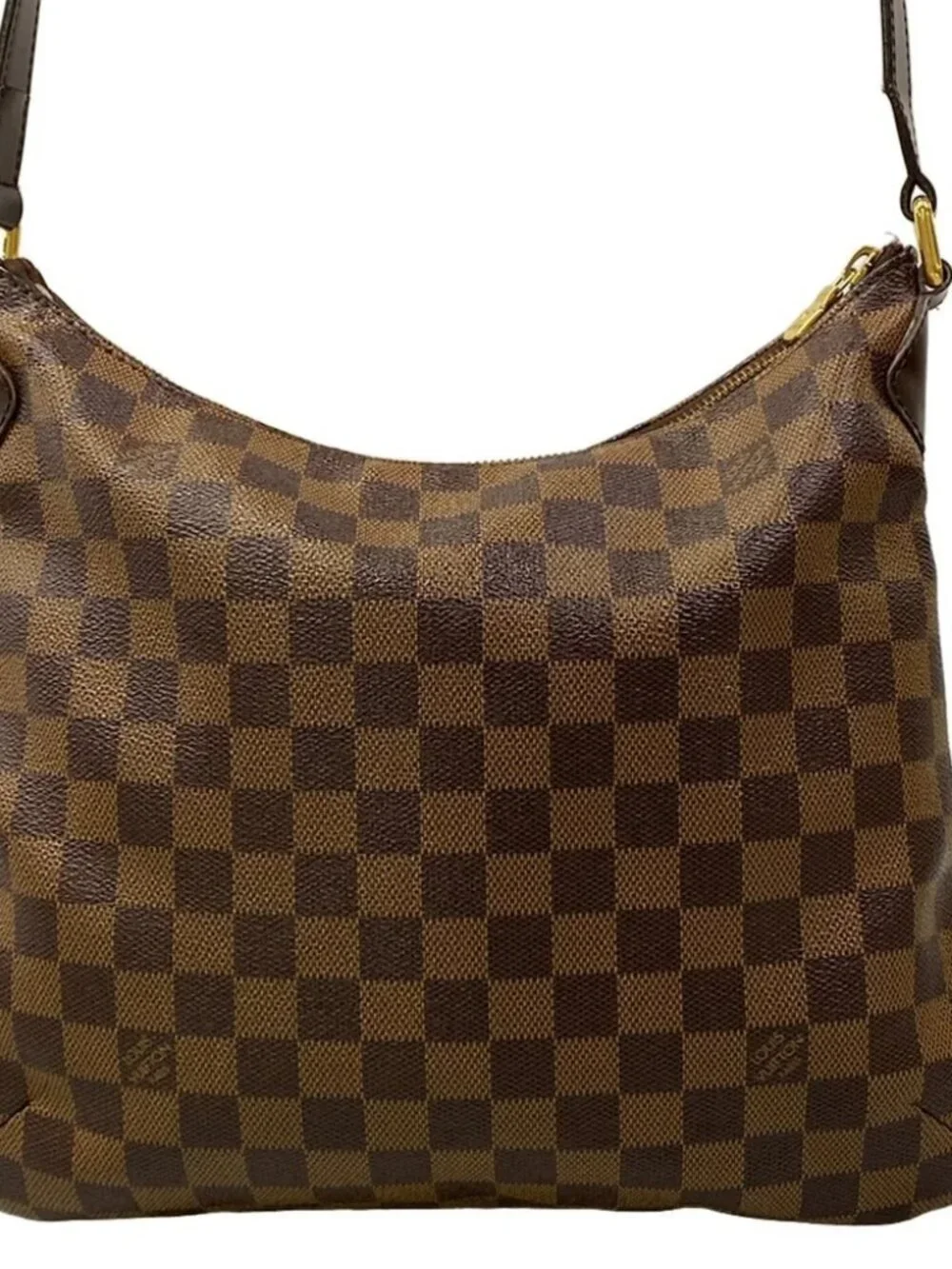 LOUIS VUITTON Bloomsbury PM N42251 Ebene Damier CT3170 Shoulder Bag